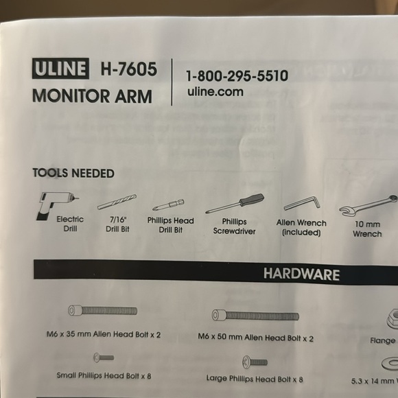 New uline Packing Station Monitor Arm - Picture 9 of 9